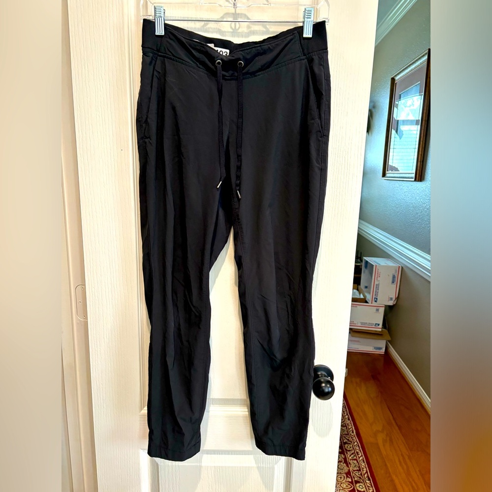 Athleta Black Track Pants Joggers